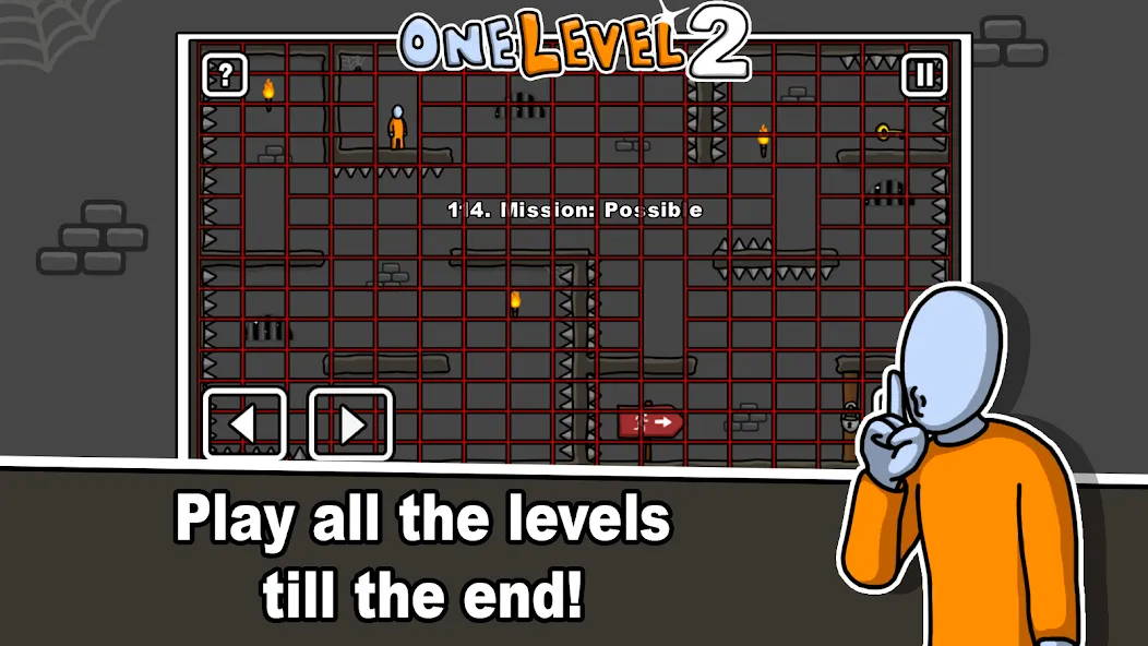 Download One Level 2 Stickman Jailbreak [MOD Menu] latest version 2.8.4 for Android