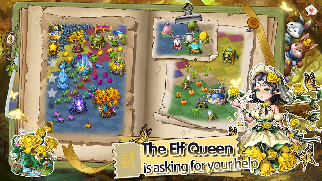 Download Dragon&Elfs - Five Merge World [MOD Unlocked] latest version 0.9.8 for Android