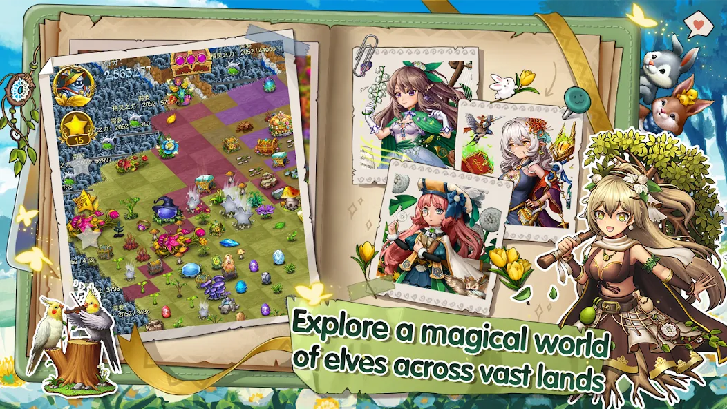 Download Dragon&Elfs - Five Merge World [MOD Unlocked] latest version 0.9.8 for Android