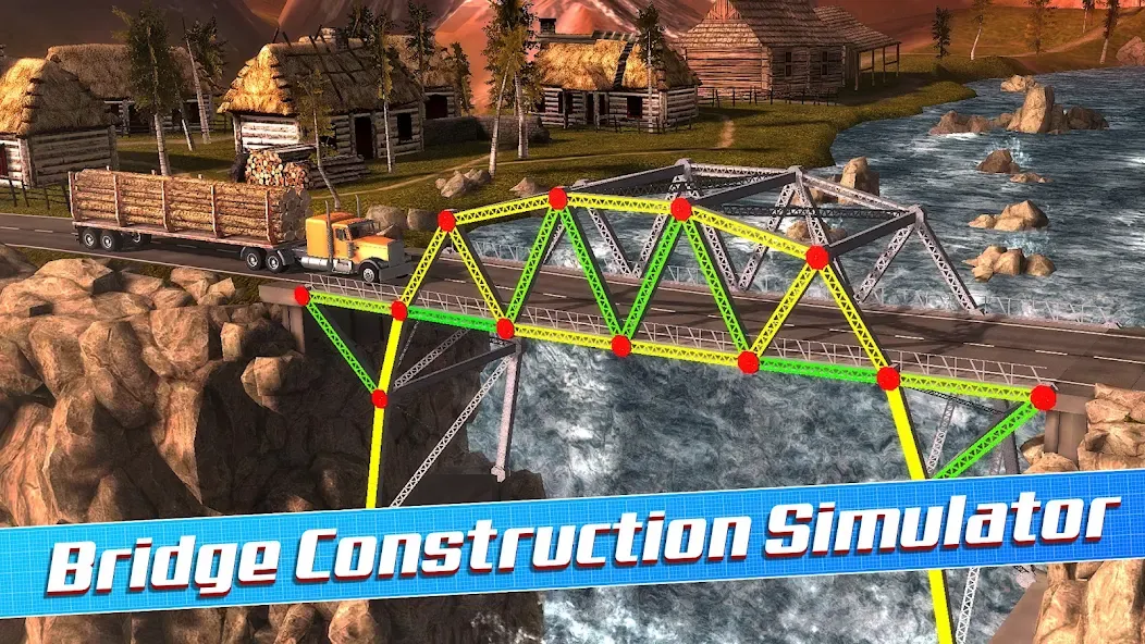 Download Bridge Construction Simulator [MOD Menu] latest version 2.6.8 for Android
