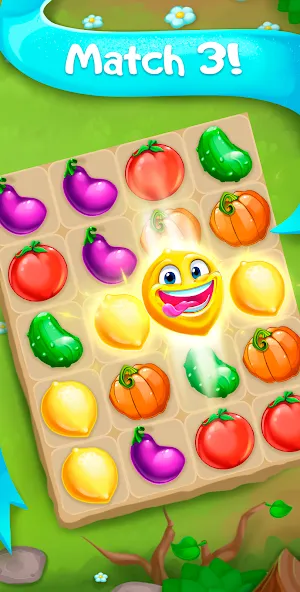 Download Funny Farm match 3 Puzzle game [MOD Unlimited money] latest version 0.3.7 for Android
