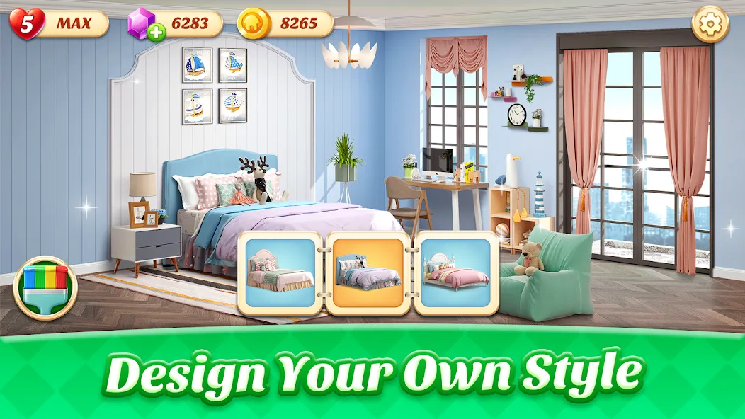 Download Space Decor:Dream Home Design [MOD Unlimited coins] latest version 0.2.4 for Android