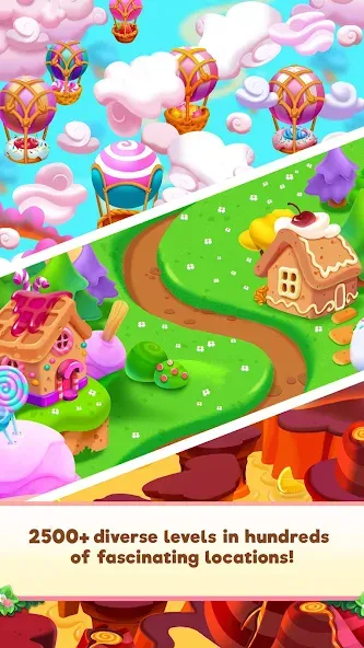 Download Candy Riddles: Match 3 Game [MOD Unlimited money] latest version 0.7.2 for Android