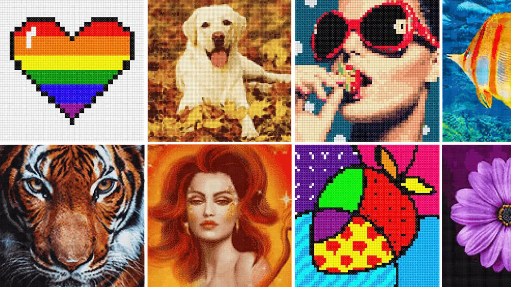 Download Cross Stitch: Color by Number [MOD Unlimited coins] latest version 1.4.4 for Android