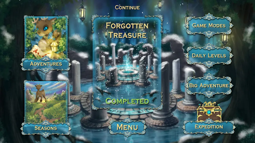Download Forgotten Treasure 2 - Match 3 [MOD Unlocked] latest version 0.9.9 for Android