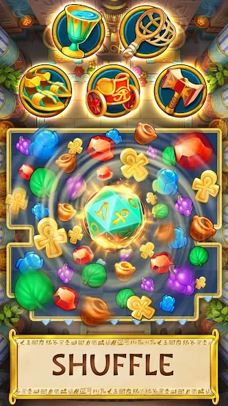 Download Jewels of Egypt・Match 3 Puzzle [MOD Unlimited coins] latest version 2.6.3 for Android