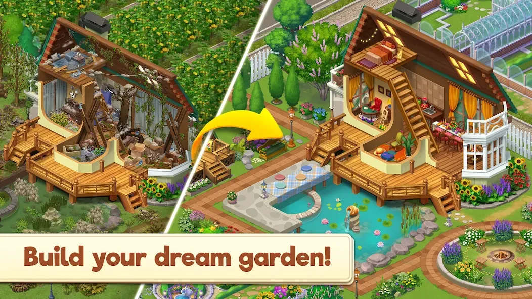 Download Merge Manor : Sunny House [MOD Menu] latest version 0.7.2 for Android