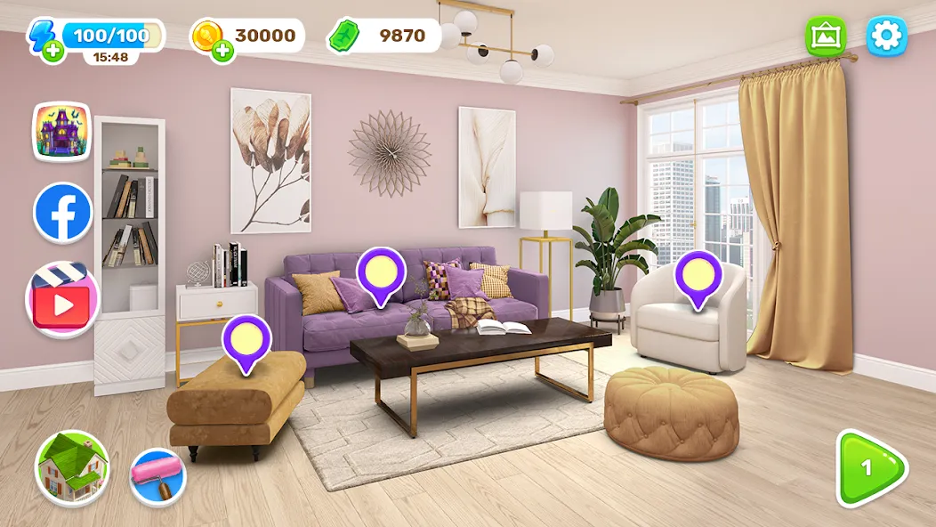 Download Color House - Design Makeover [MOD MegaMod] latest version 2.4.2 for Android