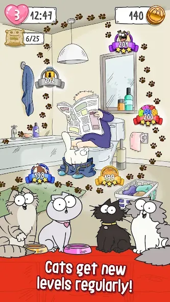 Download Simon’s Cat Crunch Time [MOD Menu] latest version 2.3.2 for Android