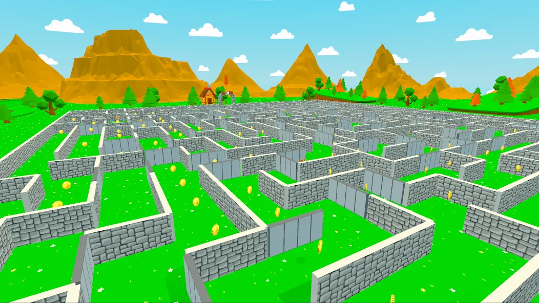 Download Maze Game 3D - Mazes [MOD Unlimited money] latest version 0.9.7 for Android