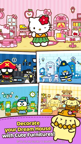 Download Hello Kitty Friends [MOD Unlimited coins] latest version 1.1.8 for Android