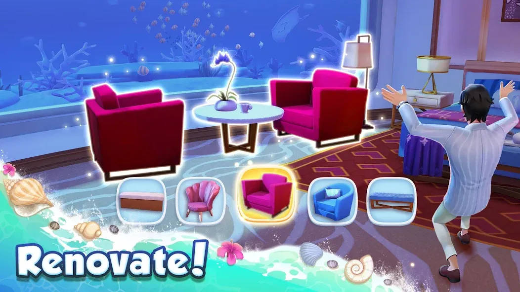 Download Design Island: 3D Home Makeover [MOD Unlocked] latest version 2.6.4 for Android