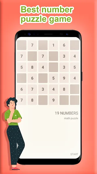 Download 19 numbers. Math puzzle [MOD Menu] latest version 0.6.5 for Android