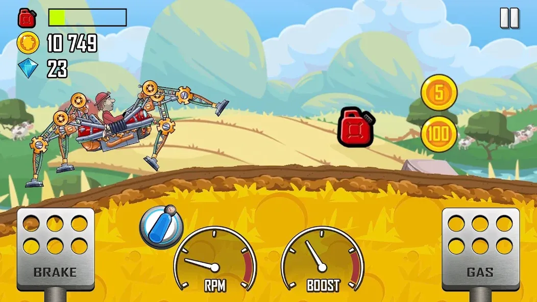 Download Hill Climb Racing [MOD Unlimited money] latest version 0.2.1 for Android