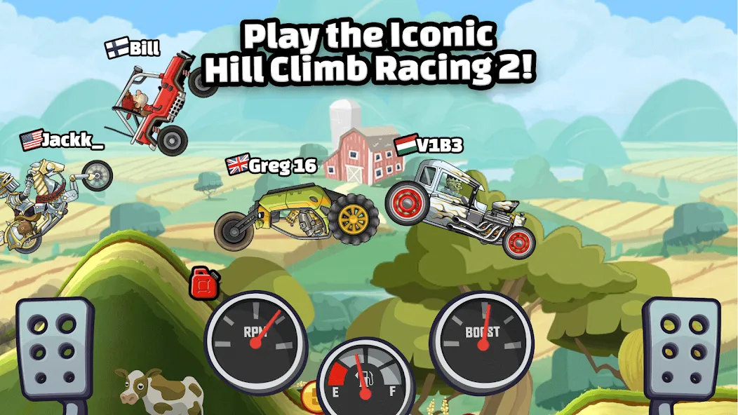 Download Hill Climb Racing 2 [MOD MegaMod] latest version 2.4.5 for Android