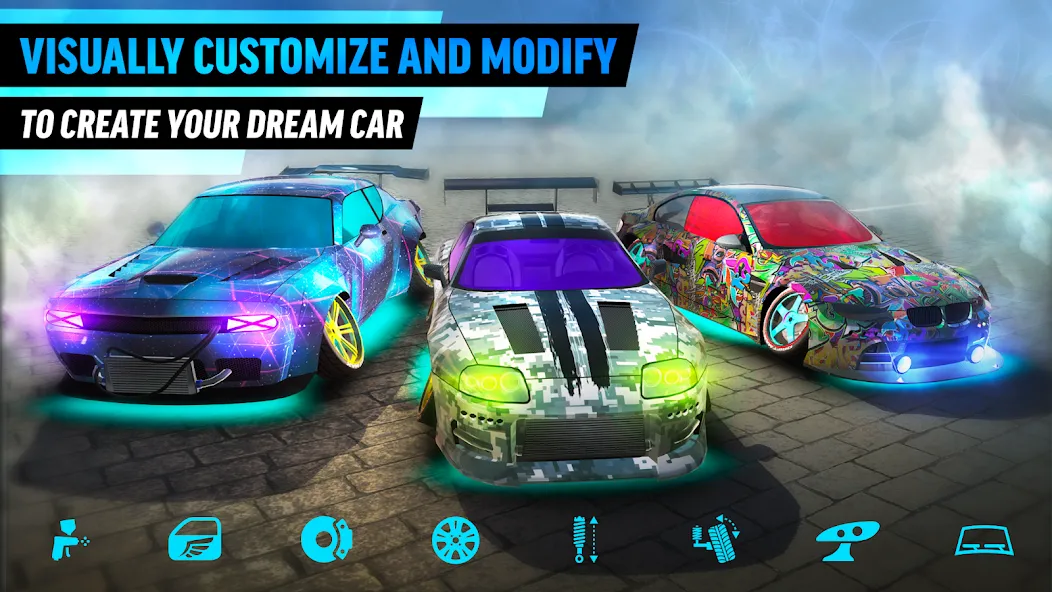 Download Drift Max World - Racing Game [MOD Unlimited coins] latest version 0.7.5 for Android