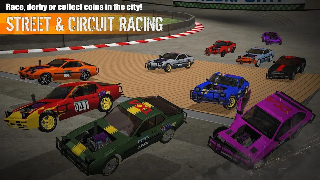 Download Demolition Derby 3 [MOD Unlimited coins] latest version 0.2.6 for Android