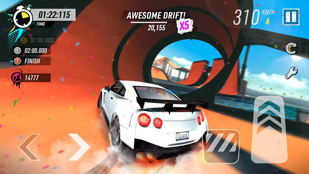 Download Car Stunt Races: Mega Ramps [MOD MegaMod] latest version 0.5.9 for Android