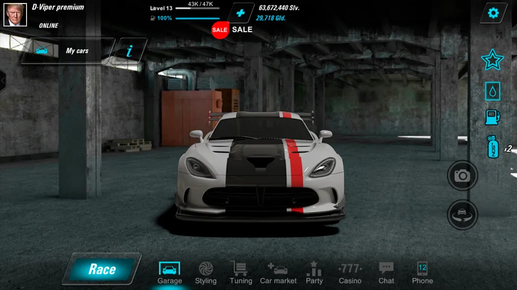 Download Forbidden Racing [MOD MegaMod] latest version 1.2.8 for Android
