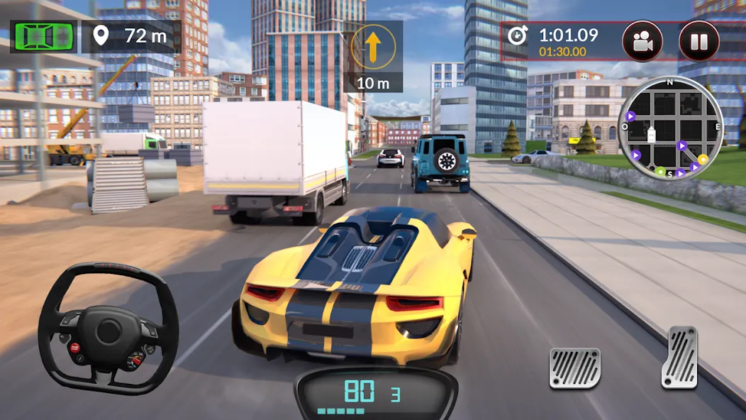 Download Drive for Speed: Simulator [MOD Unlimited coins] latest version 2.8.3 for Android
