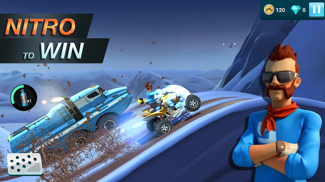 Download MMX Hill Dash 2 – Offroad Truc [MOD Menu] latest version 1.6.1 for Android