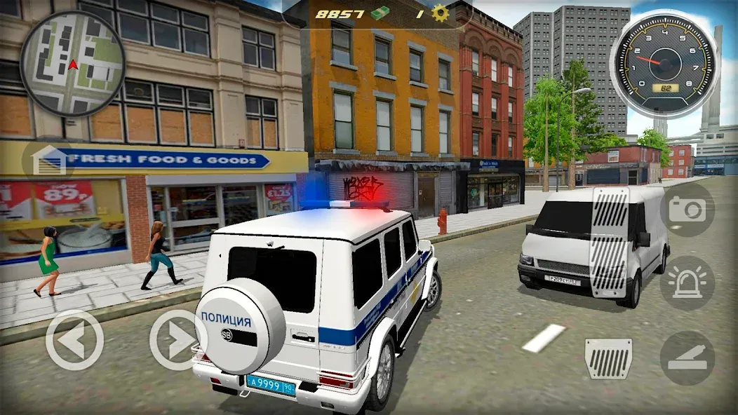 Download Police Car G: Crime Simulator [MOD Unlocked] latest version 1.4.9 for Android
