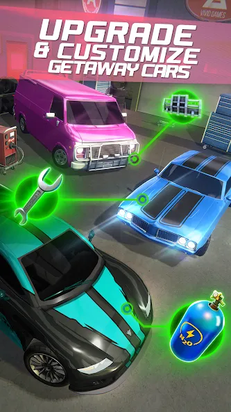 Download Highway Getaway: Police Chase [MOD Unlimited money] latest version 1.3.5 for Android