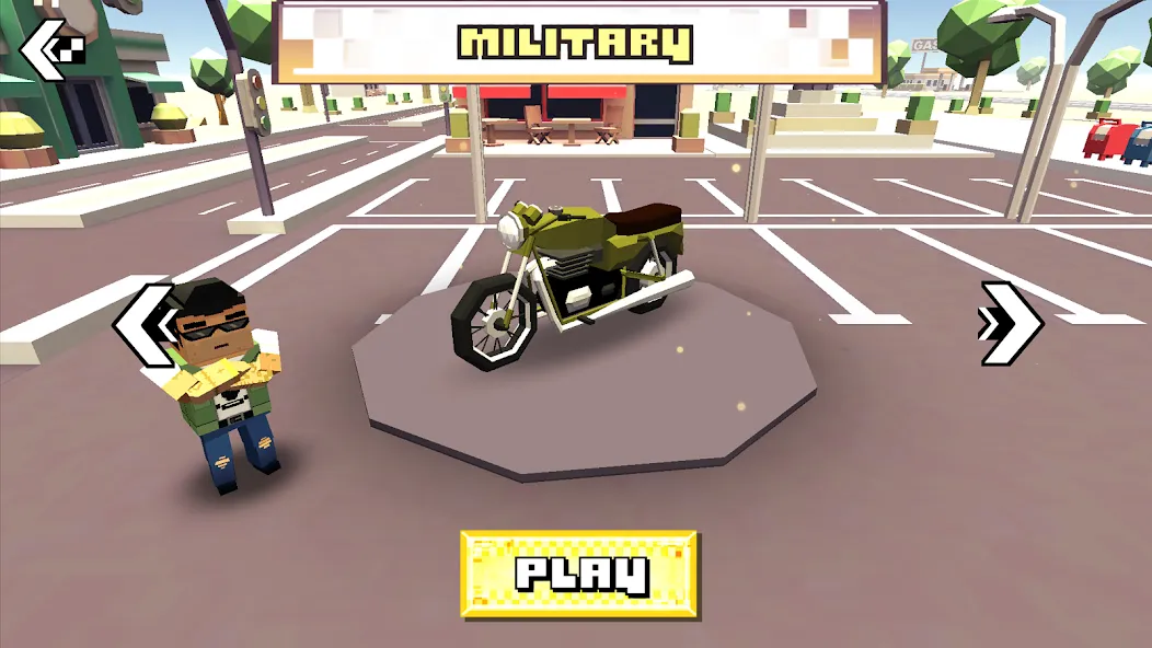 Download Blocky Moto Racing: Bike Rider [MOD Unlimited coins] latest version 0.4.5 for Android