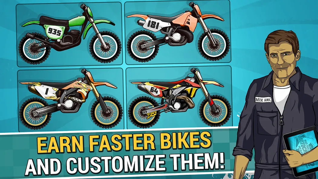 Download Mad Skills Motocross 2 [MOD Unlocked] latest version 0.5.7 for Android