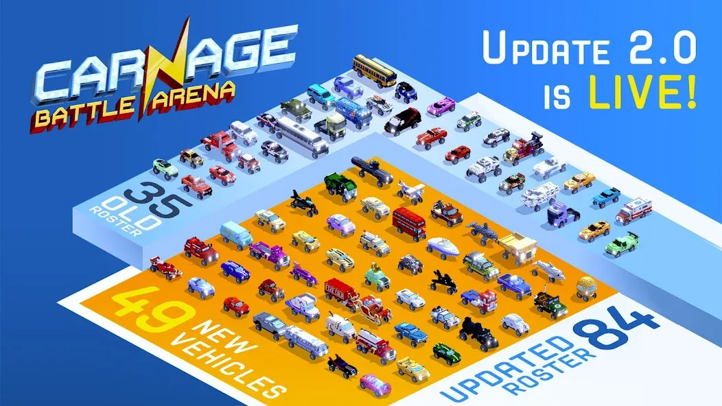 Download Carnage: Battle Arena [MOD Unlocked] latest version 2.3.1 for Android