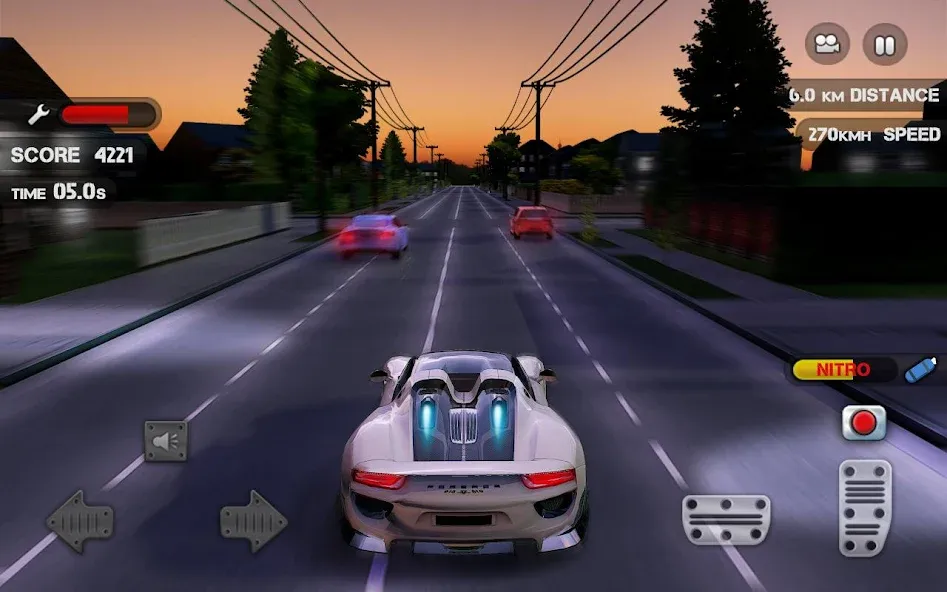 Download Race the Traffic Nitro [MOD MegaMod] latest version 0.3.6 for Android