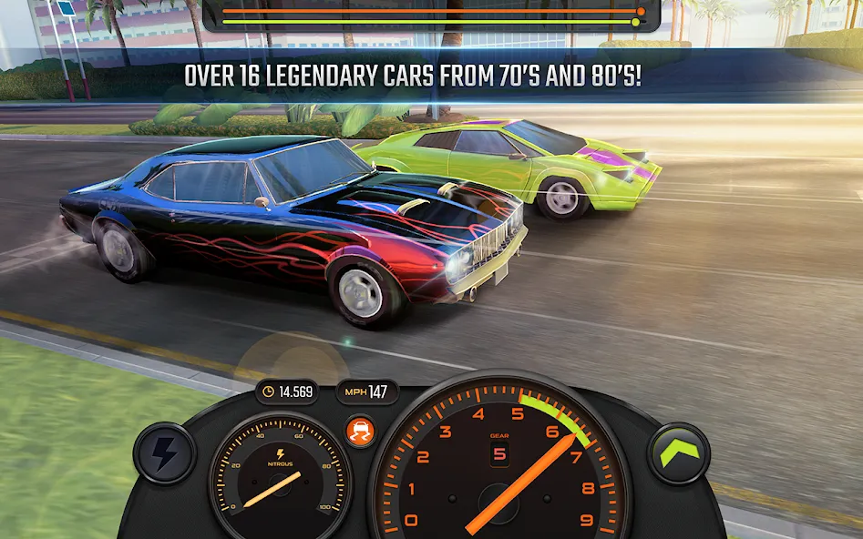 Download Racing Classics PRO: Drag Race [MOD MegaMod] latest version 0.4.9 for Android