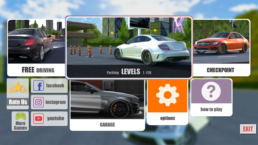 Download AMG C63 Driving Simulator [MOD MegaMod] latest version 0.8.4 for Android