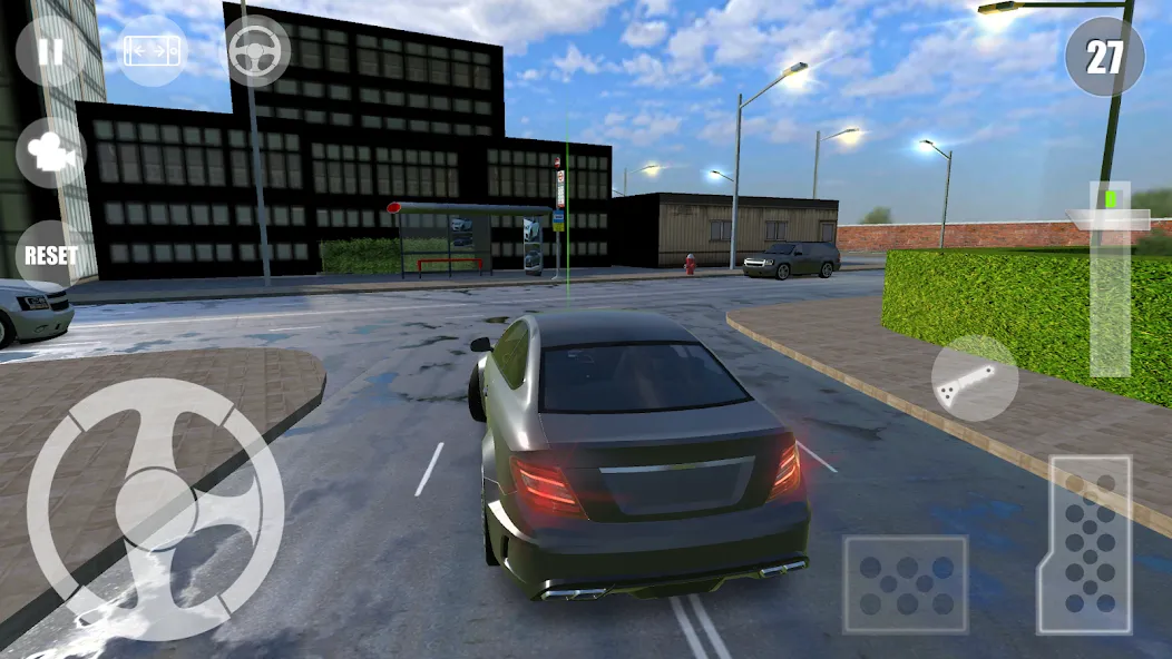 Download AMG C63 Driving Simulator [MOD MegaMod] latest version 0.8.4 for Android