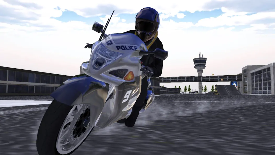 Download Police Bike Traffic Rider [MOD MegaMod] latest version 0.7.8 for Android