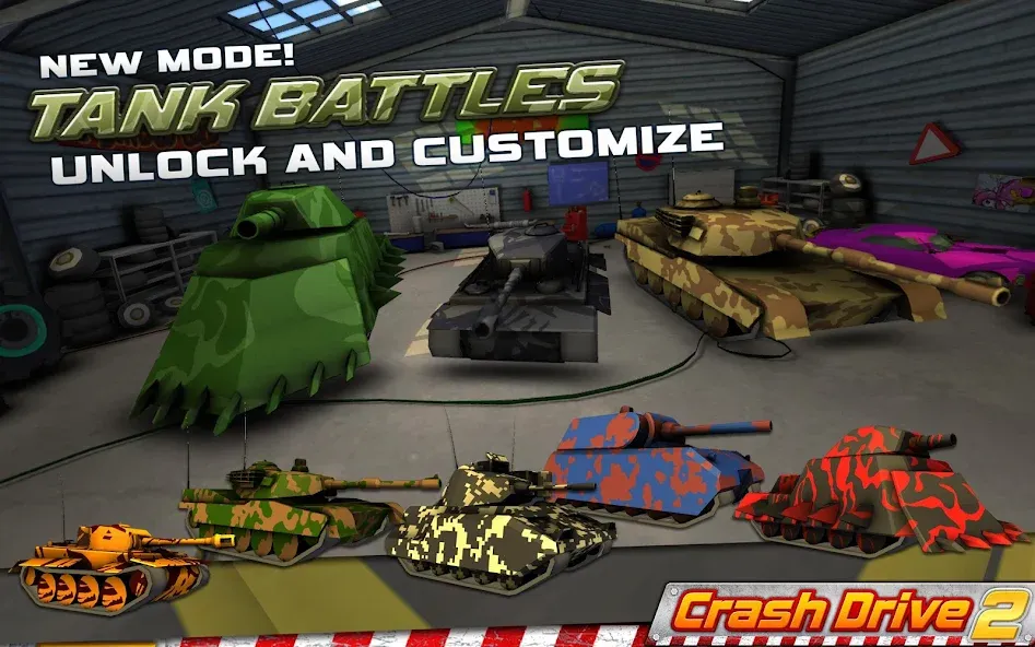 Download Crash Drive 2: 3D racing cars [MOD Unlimited money] latest version 2.8.9 for Android