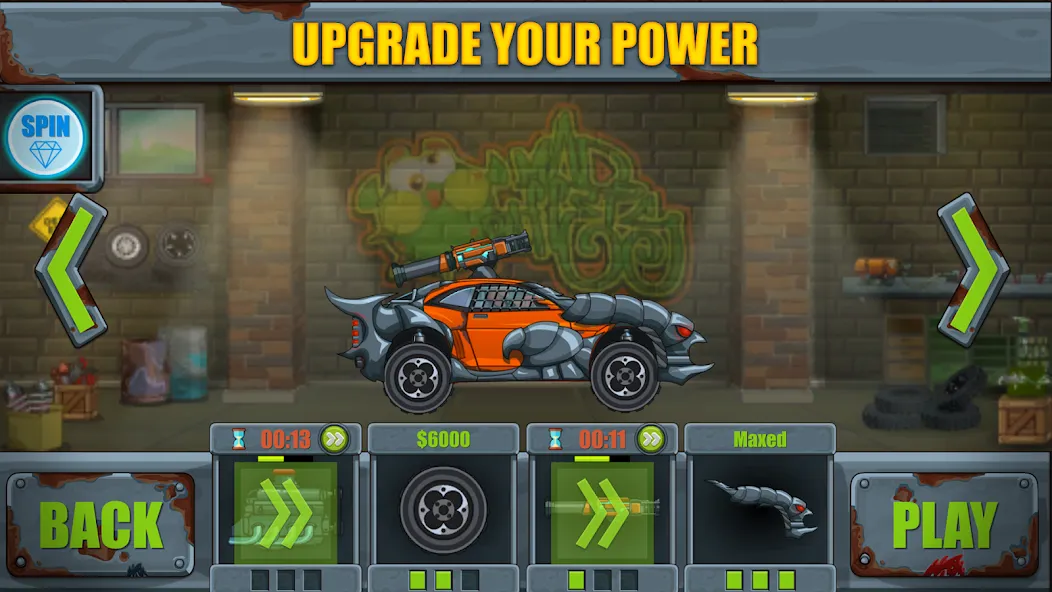 Download Max Fury - Road Warrior Racing [MOD Unlimited money] latest version 0.5.2 for Android