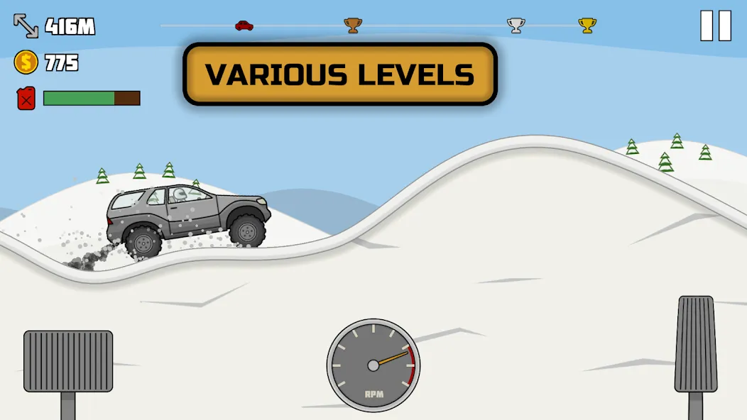 Download All Terrain: Hill Trials [MOD Unlimited money] latest version 2.8.8 for Android