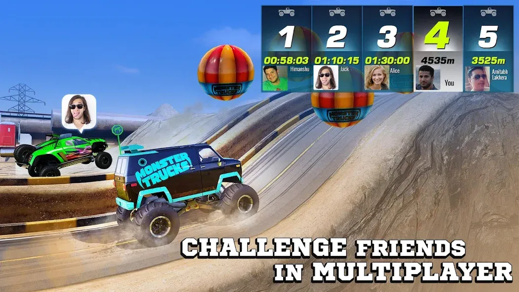 Download Monster Truck Xtreme Racing [MOD Menu] latest version 1.1.7 for Android