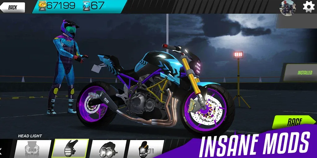 Download Drift Bike Racing [MOD Unlimited money] latest version 2.9.8 for Android