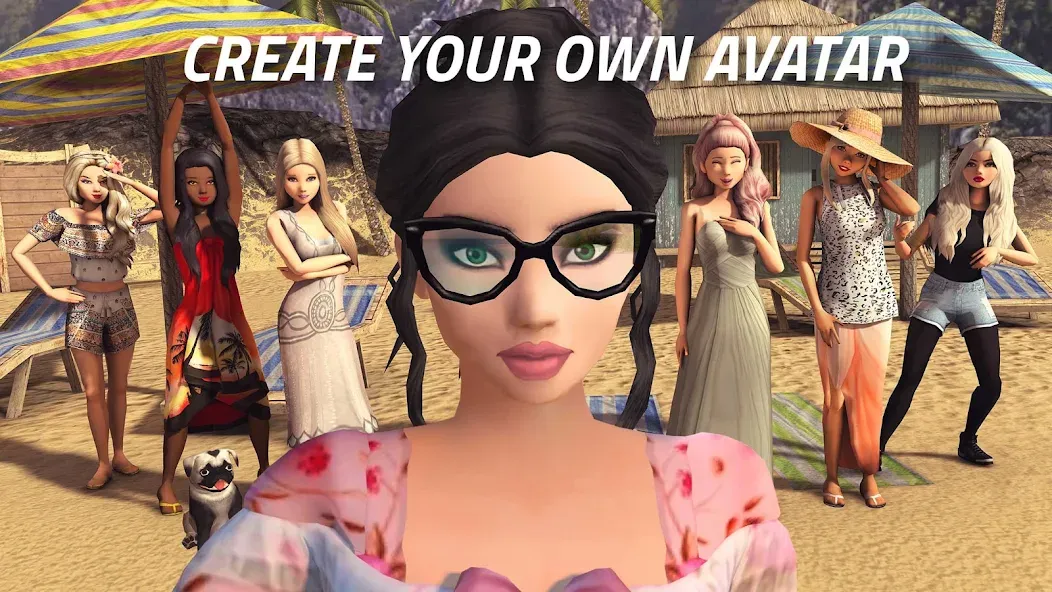 Download Avakin Life - 3D Virtual World [MOD MegaMod] latest version 1.8.6 for Android
