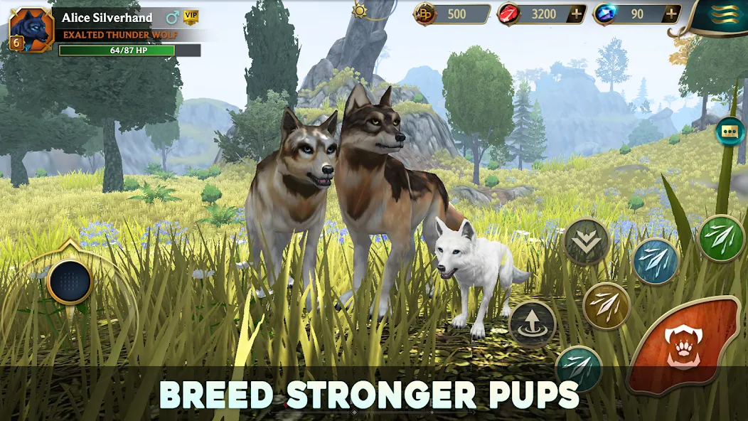 Download Wolf Tales - Wild Animal Sim [MOD Menu] latest version 0.4.8 for Android