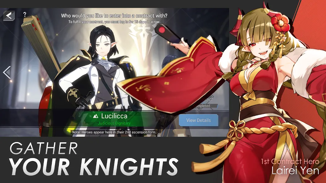 Download Lord of Heroes: anime games [MOD Menu] latest version 0.6.7 for Android