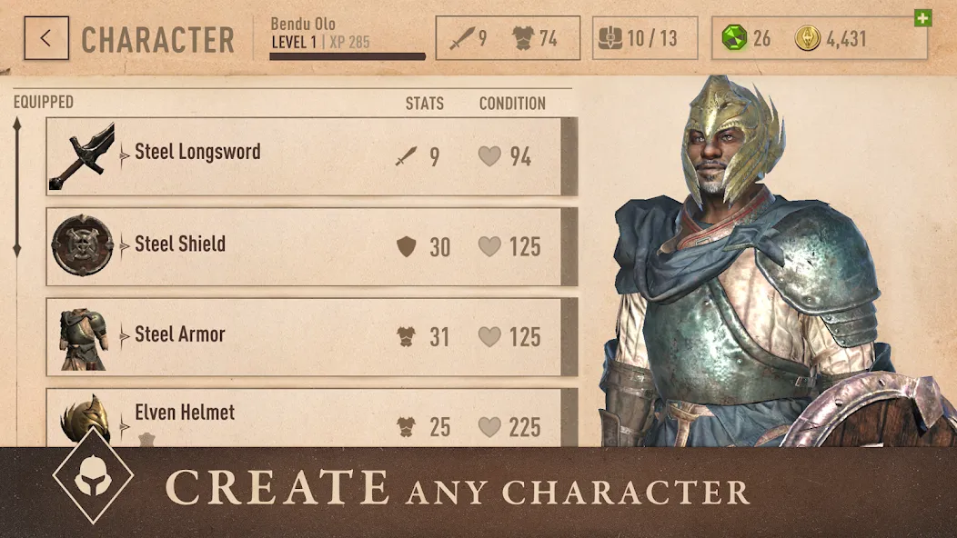 Download The Elder Scrolls: Blades [MOD Unlocked] latest version 2.2.1 for Android