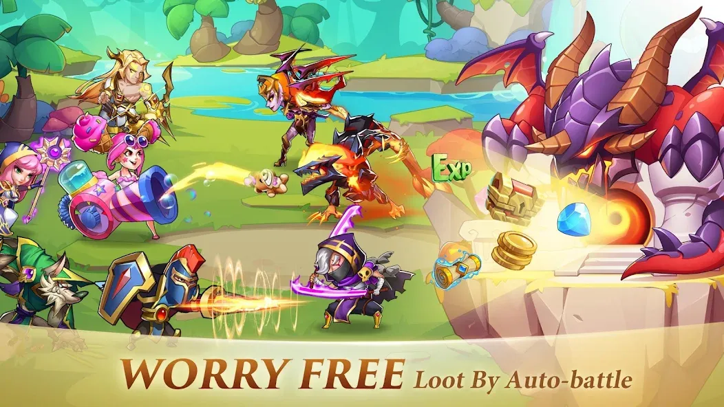 Download Idle Heroes [MOD Menu] latest version 0.2.9 for Android