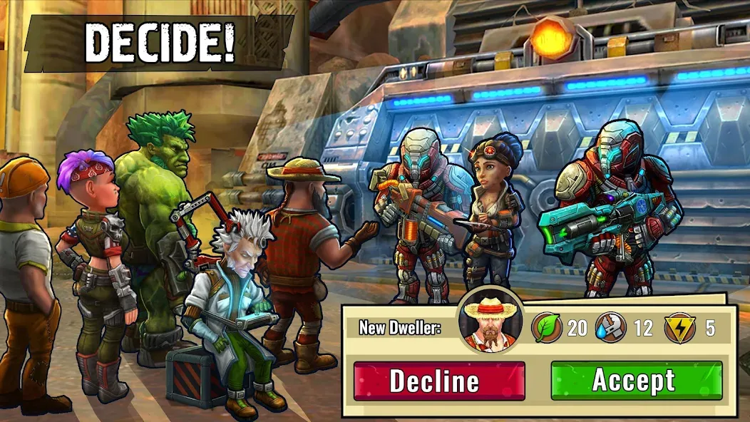 Download Shelter War: Zombie Games [MOD Menu] latest version 1.1.8 for Android