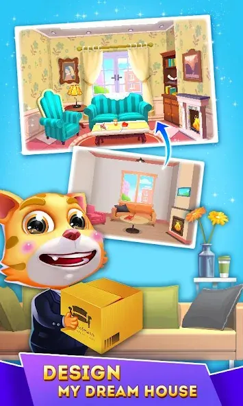 Download Cat Runner: Decorate Home [MOD Unlimited money] latest version 2.3.6 for Android