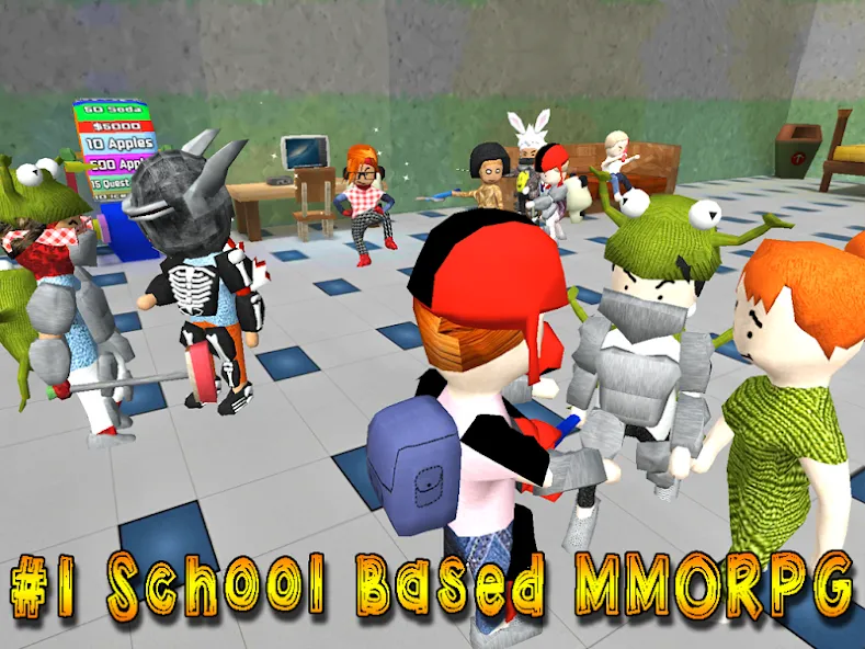 Download School of Chaos Online MMORPG [MOD Unlocked] latest version 1.9.2 for Android