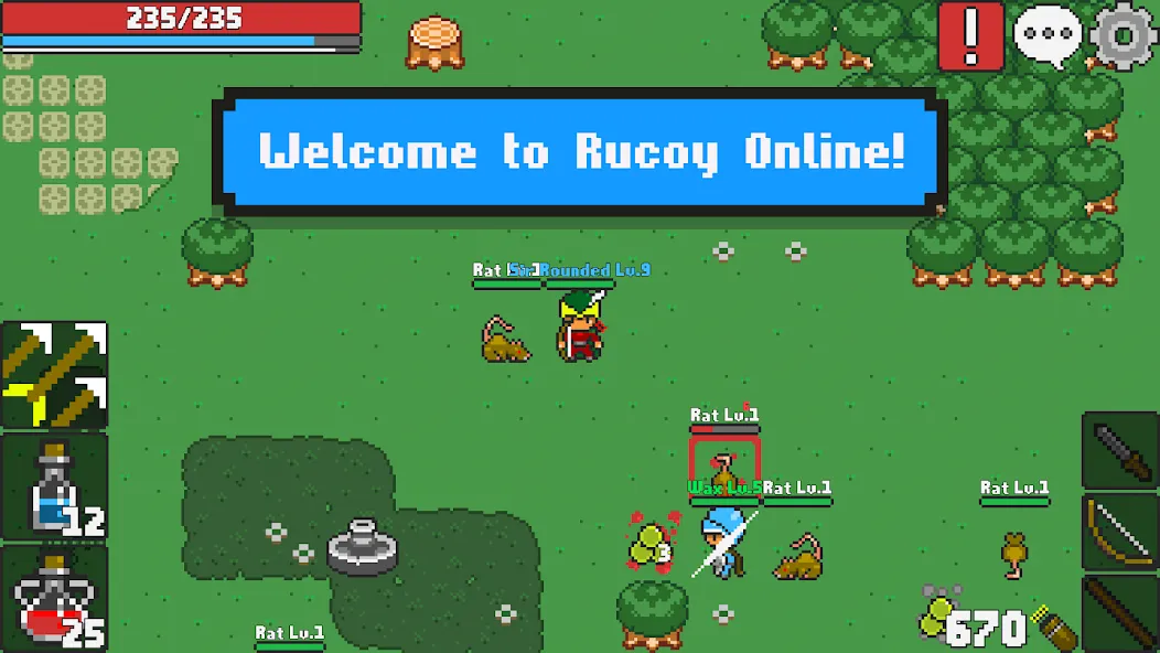 Download Rucoy Online - MMORPG MMO RPG [MOD Menu] latest version 2.4.9 for Android