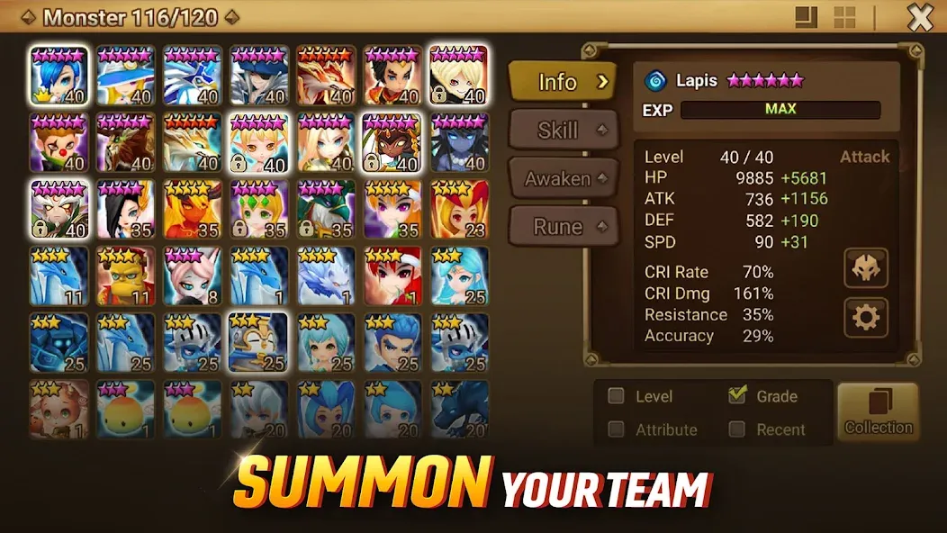 Download Summoners War [MOD Unlimited money] latest version 2.7.5 for Android
